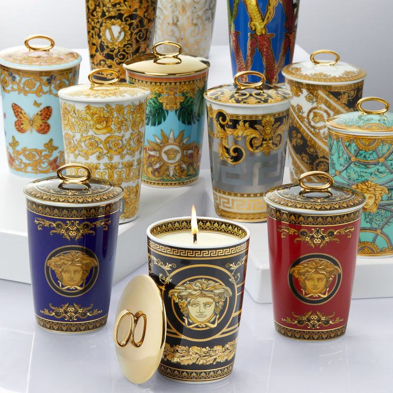 Versace Virtus Gala Black Scented Table Light