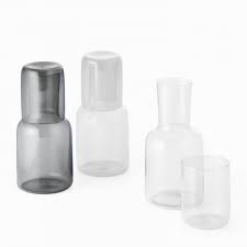 Philippi Viva Carafe w/ Tumbler Grey