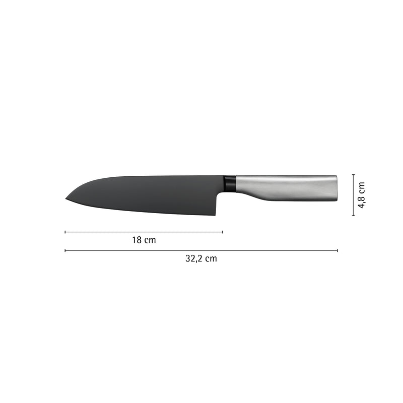 WMF Ultimate Black Santoku Knife 18cm
