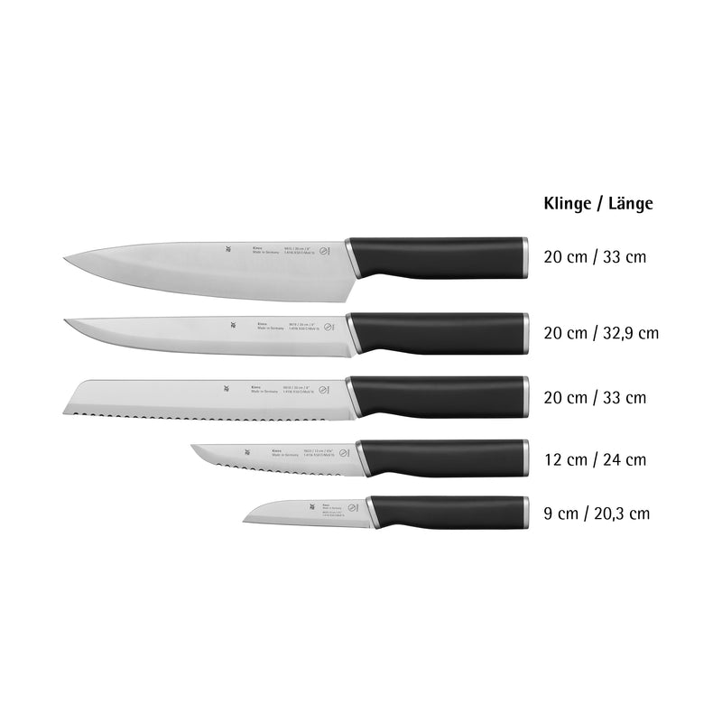 WMF Kineo Knife Block Set 6-piece