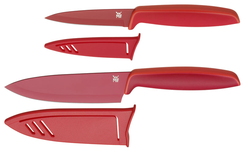 WMF Touch Knife Set Red 2-piece